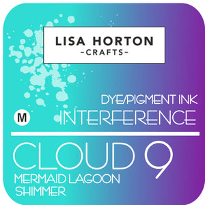 Mermaid Lagoon Shimmer Cloud 9 Interference Inks Lisa Horton