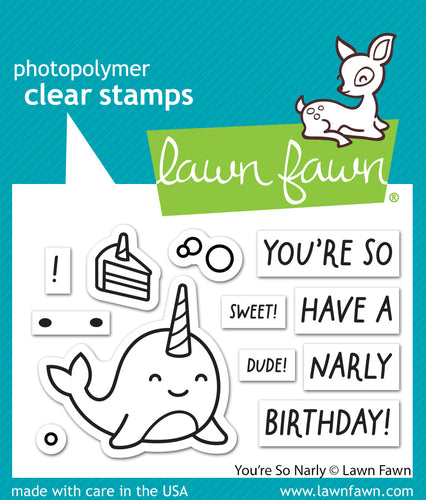 You’re so Narly Stamp Lawn Fawn LF3297