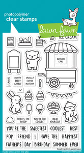 Treat Cart Stamps Lawn Fawn LF3408