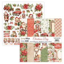 Load image into Gallery viewer, Christmas Day 12x12 Paper Pad SB-CHDA-08 Scrap Boys