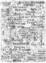 Load image into Gallery viewer, Worn Notebook Page Clear Stamp FRS1027 Woodware