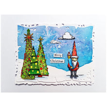 Load image into Gallery viewer, Santa’s Workshop Wonders 4x6” Clear Stamp Set Aall & Create #1216