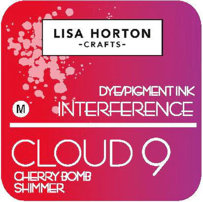 Cherry Bomb Shimmer Cloud 9 Interference Ink Pad Lisa Horton