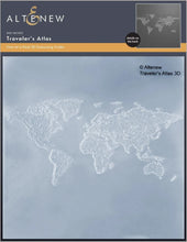 Load image into Gallery viewer, Traveler’s Atlas 3D Embossing Folder Altenew