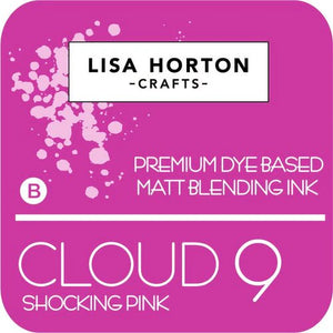 Shocking Pink Cloud 9 Ink Pad Lisa Horton LHCIP038