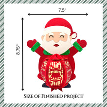 Load image into Gallery viewer, Santa DIY Paper Lantern