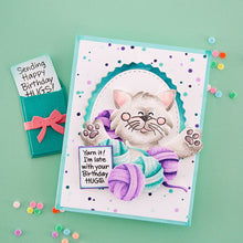 Load image into Gallery viewer, Kitty Hugs Faces and Sentiments Clear Stamp Set Stampendous