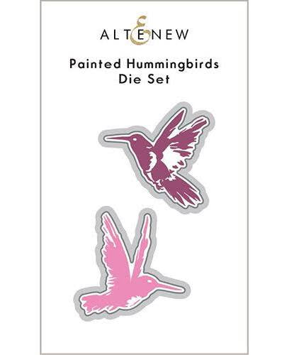 Painted Hummingbirds Die Set