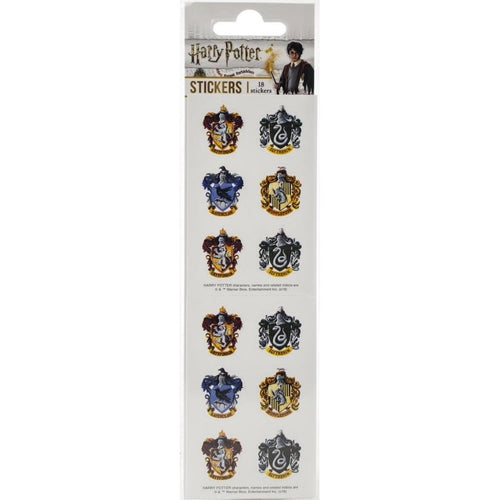 Harry Potter Crests - 18 stickers