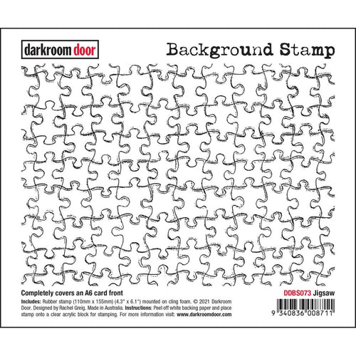 Jigsaw Background Stamp