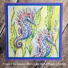 Load image into Gallery viewer, Seahorse Clear Stamp