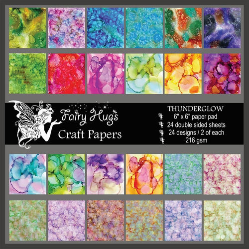 Thunderglow 6x6” Fairy Hugs Paper Pad