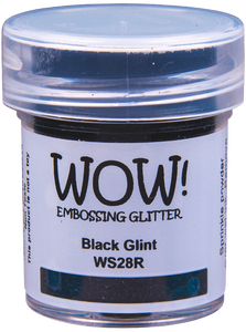 Black Glint Wow Embossing Glitter
