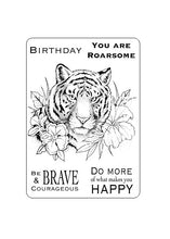 Load image into Gallery viewer, Tiger A5 Clear Stamp