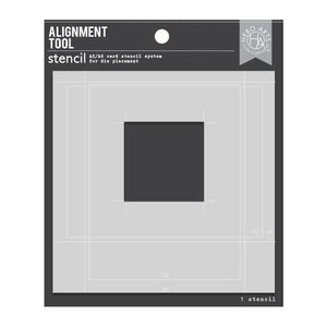 Alignment Tool A2 & A6 Stencil