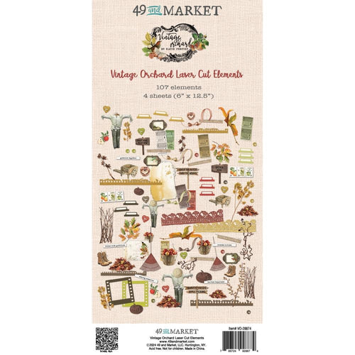 Vintage Orchard - Laser Cut Elements 49 & Market VO-28874
