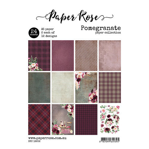 Pomegranate A5 Paper Pack Paper Rose 19202