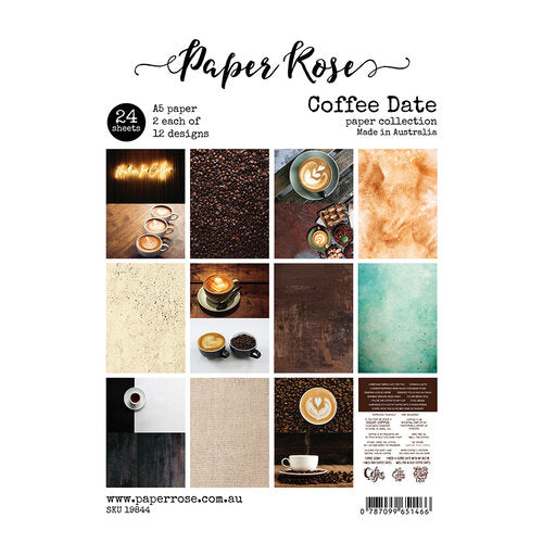 Coffee Date A5 Paper Pack Paper Rose 19844