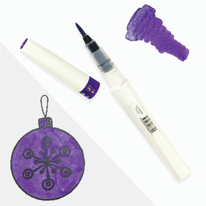Purple Winkles Glitter Marker  CO729025