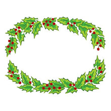 Load image into Gallery viewer, Layered Holly Wreath TCW6944 A2 Layered Stencil