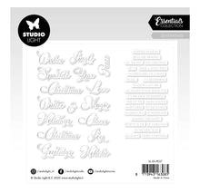 Load image into Gallery viewer, Christmas Foiled Essential Greetings - Silver Studio Light SL-ES-PE37
