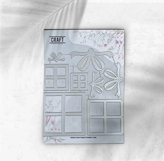 DUE SOON Christmas Present Overlay Die Set CraftAddictionUK