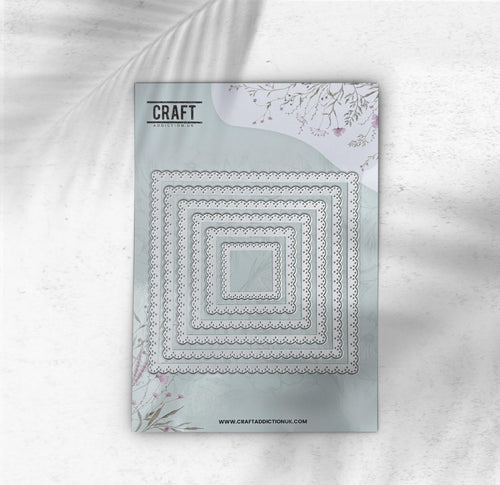 Scallopstack Square Frames CraftAddictionUK