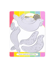 Load image into Gallery viewer, Happy Seals Die Waffle Flower 422470