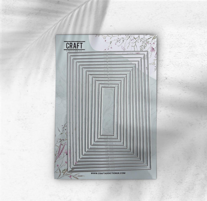 A6 Layering Rectangles CraftAddictionUK