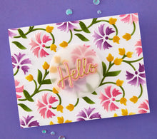 Load image into Gallery viewer, Flowing Florals 3D Floral &amp; Stencil BUNDLE Spellbinders BD-1105