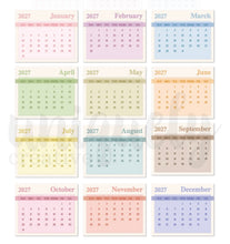 Load image into Gallery viewer, 2027 Calendar Pads Uniquely Creative UCE2236