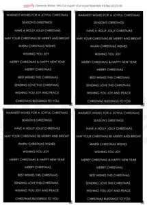 Christmas Wishes A4 Cut a part UCCS150 Uniquely Creative