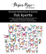 Load image into Gallery viewer, Rainbow Butterflies &amp; Insects 31572 Paper Rose