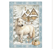 Load image into Gallery viewer, White Christmas A6 Rice Paper Pack Stamperia DFSA6X10