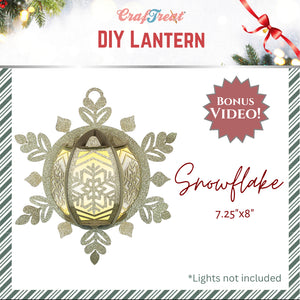 Snowflake DIY Lantern Craftreat