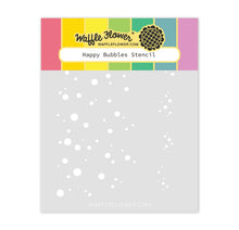 Load image into Gallery viewer, Happy Bubbles Stencil Waffle Flower 422423