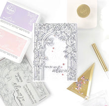 Load image into Gallery viewer, Blooming Arch Layering Stencils Pinkfresh 257824