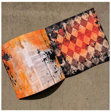 Load image into Gallery viewer, Halloween Grunge 8x8” Mixed Media Art Papers IndigoBlu IND1587