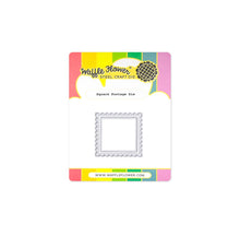 Load image into Gallery viewer, Square Postage Die Waffle Flower 422438