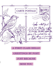 Load image into Gallery viewer, Post Card Hello Spellbinders BPOM-Jan26