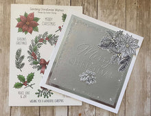 Load image into Gallery viewer, Christmas Elegance 6x6” 2D Embossing Folder Craft Addiction UK