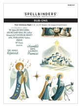 Load image into Gallery viewer, First Christmas Night Rub On Spellbinders SCSR-017