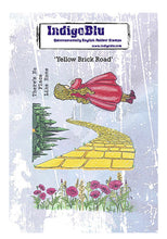 Load image into Gallery viewer, Yellow Brick Road A6 Red Rubber Stamp IndigoBlu IND1142