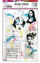 Load image into Gallery viewer, On Their Minds Rub Ons Dina Wakley MDA88332
