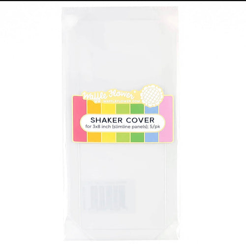 Shaker Cover 3x8 inch for Slimline Panels Waffle Flower WFE037