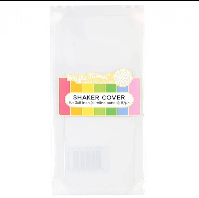 Shaker Cover 3x8 inch for Slimline Panels Waffle Flower WFE037