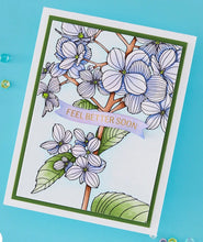 Load image into Gallery viewer, Thanks in Bloom Press &amp; Foil Plate Spellbinders BP-351