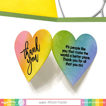 Load image into Gallery viewer, Inside Sentiments Thank You Stamp Set 421391 Waffle Flower