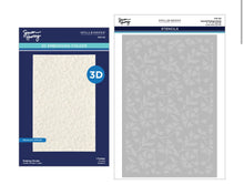 Load image into Gallery viewer, Flowing Florals 3D Floral &amp; Stencil BUNDLE Spellbinders BD-1105