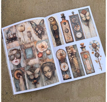 Load image into Gallery viewer, Vintage Blue Steam Book 1 IndigoBlu